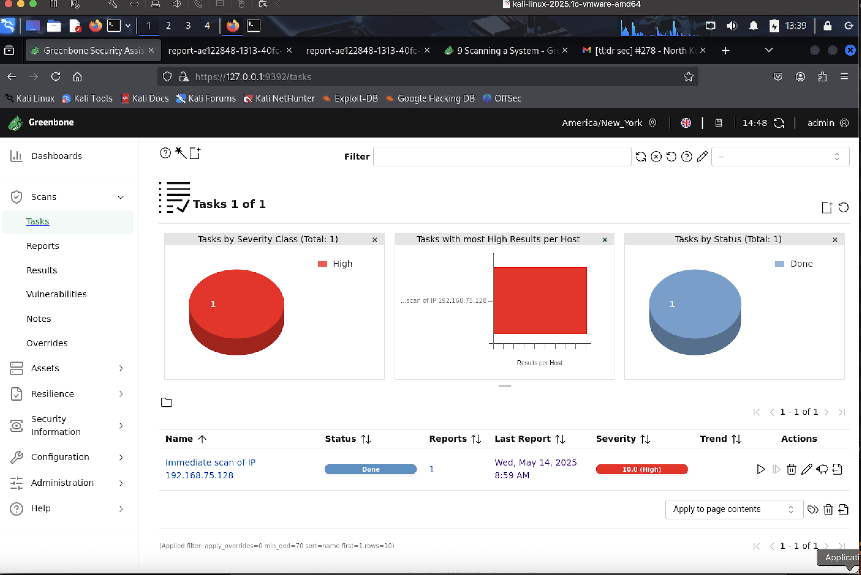 Greenbone Stask Board