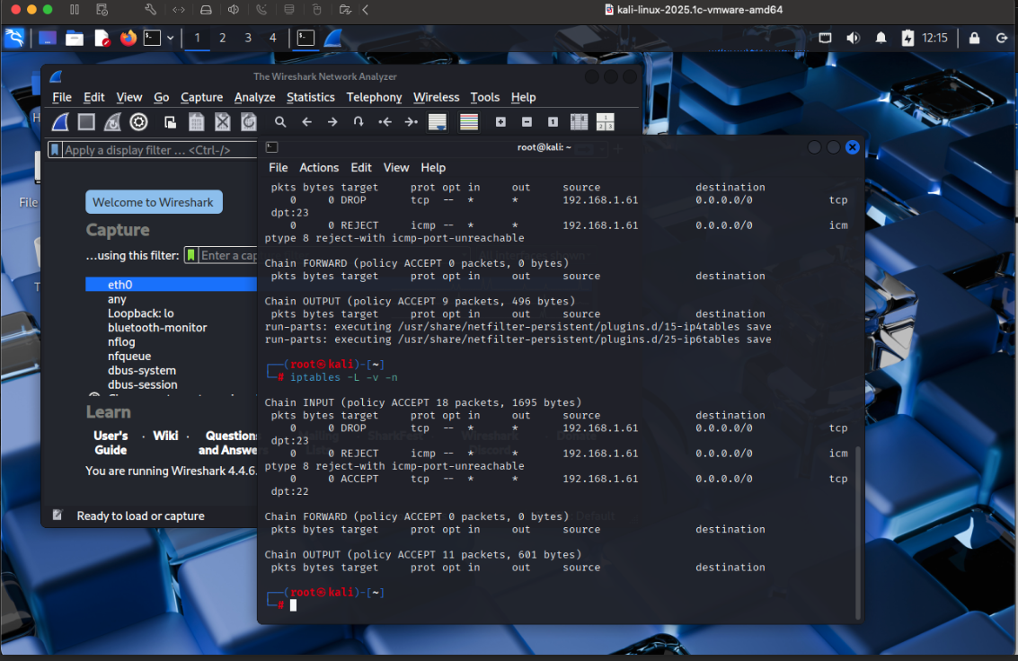 IP Table Configuration